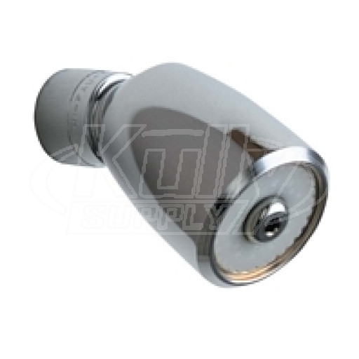 Chicago 620-LCP 1.5 GPM Max. Flow Rate @ 80 PSI Shower Head with Ball Joint 