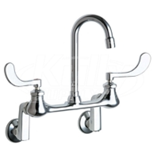 Chicago 631-RABCP Hot and Cold Water Sink Faucet