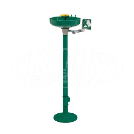 Haws 7271CRP AXION MSR Corrosion-Resistant Pedestal-Mounted Eye/Face Wash