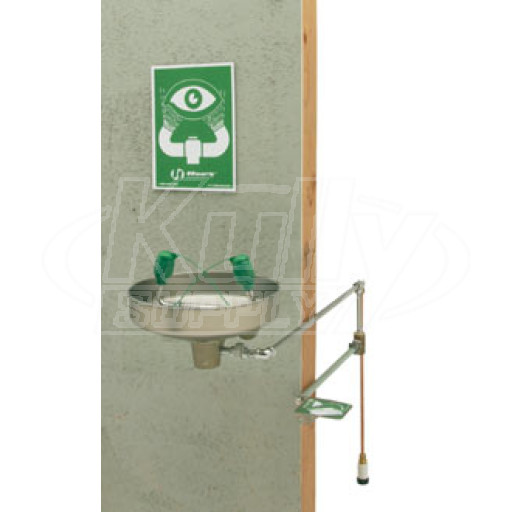 Haws 7433FP Freeze-Resistant Wall-Mounted Eye/Face Wash