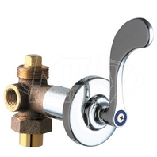 Chicago 769-317COLDABCP Cold Water Concealed Angle Valve