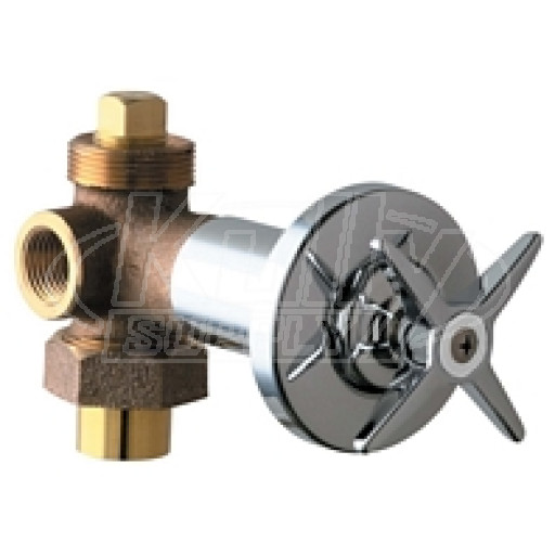 Chicago 769-PLABCP Concealed Angle Valve