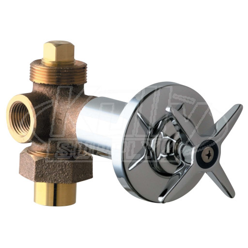 Chicago 769-COLDABCP Cold Water Concealed Angle Valve