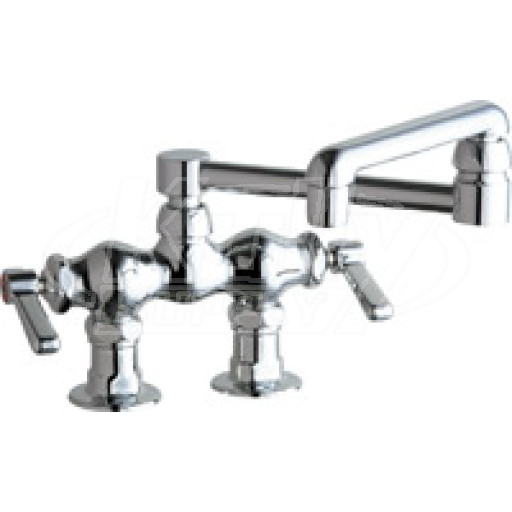 Chicago 772-DJ13ABCP Hot and Cold Water Sink Faucet