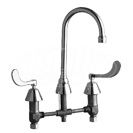 Chicago 786-E3VPCABCP E-Cast Concealed Kitchen Sink Faucet