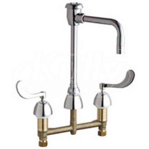 Chicago 786-GN8BVBE3-2ABCP Concealed Hot and Cold Water Sink Faucet