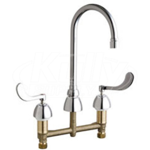 Chicago 786-GR2AE3V317AB Concealed Hot and Cold Water Sink Faucet