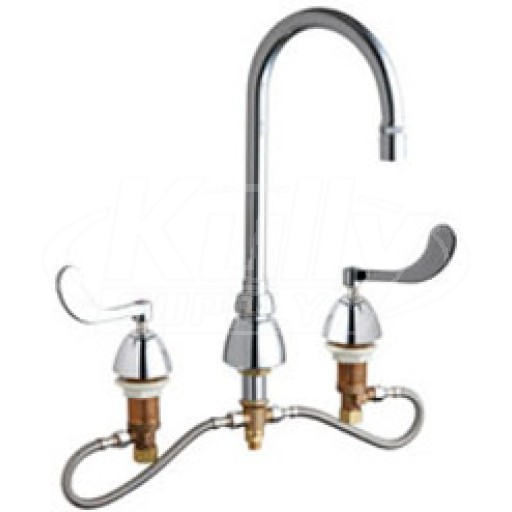 Chicago 786-HGN2AE29-317AB Concealed Hot and Cold Water Sink Faucet