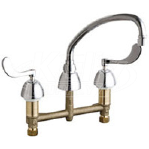 Chicago 786-LR9E35V317AB Concealed Hot and Cold Water Sink Faucet