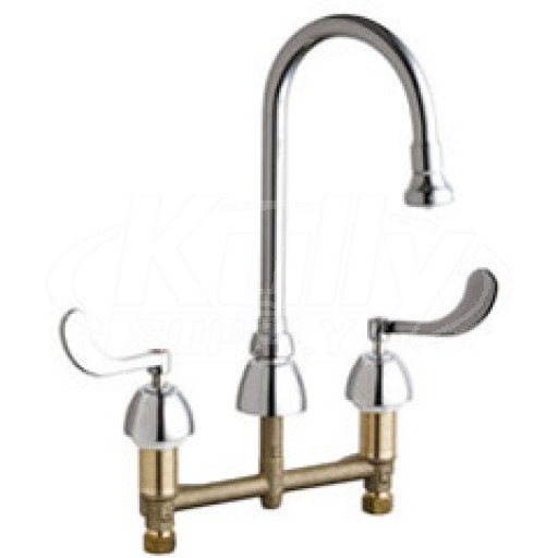 Chicago 786-XKABCP Concealed Hot and Cold Water Sink Faucet