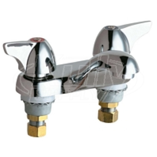 Chicago 802-1000XKABCP Hot and Cold Water Sink Faucet