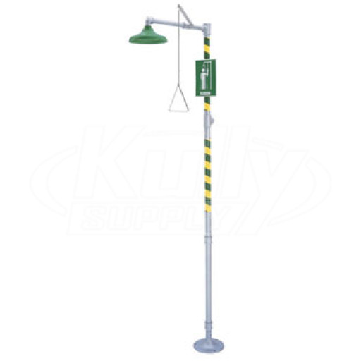 Haws 8100 Floor-Mounted Drench Shower (with AXION MSR Showerhead)