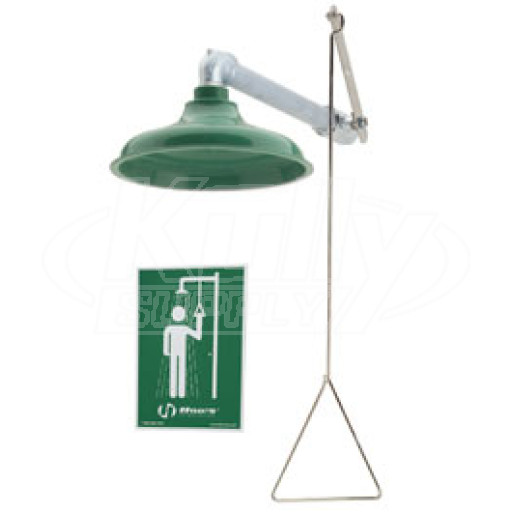 Haws 8122 Drench Shower with AXION MSR Showerhead