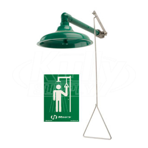 Haws 8130 Drench Shower with AXION MSR Showerhead