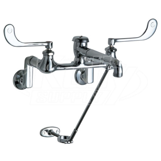 Chicago 814-VBCP Wall Mount Faucet