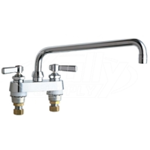 Chicago 895-L12E35ABCP Hot and Cold Water Sink Faucet