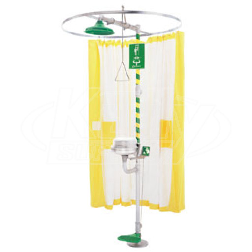 Haws 9037 Drench Shower Privacy Curtain