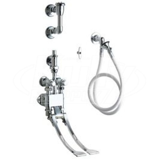 Chicago 910-GSLOCP Pedal Valve Fitting