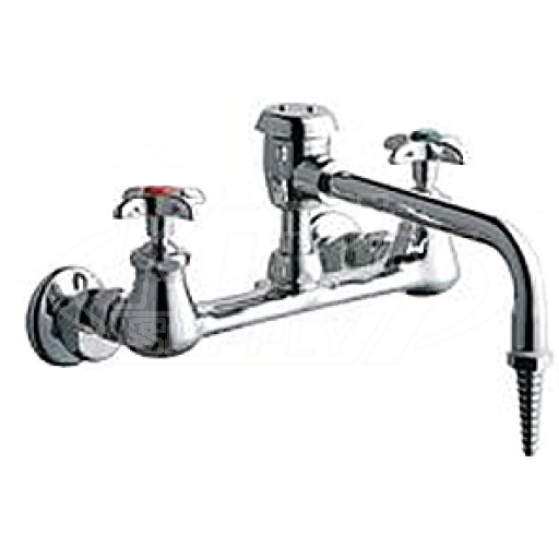 Chicago 940-VBE7WSLCP Combo Hot & Cold Water Faucet