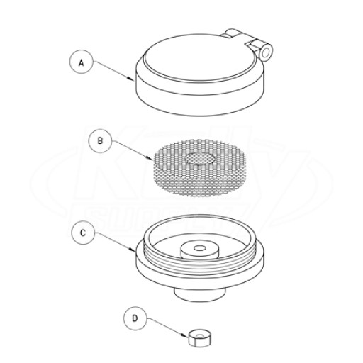 Guardian FS Spray Head Assembly Parts Breakdown