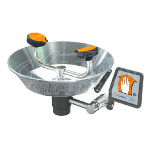 Guardian G1750 Wall-Mounted Eye/Face Wash (with Stainless Steel Receptor)