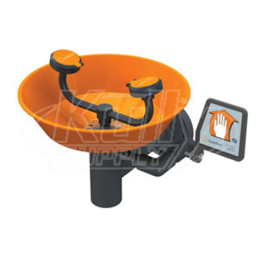 Guardian G1782 Wall-Mounted PVC Eye/Face Wash