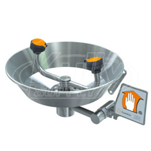 Guardian G1891 Wall-Mounted Stainless Steel Eyewash