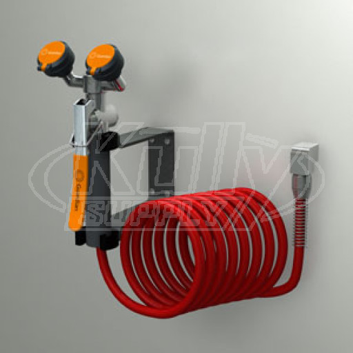 Guardian G5046 Wall-Mounted Combination Drench Hose & Eyewash