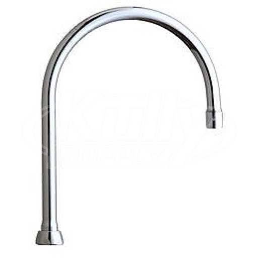 Chicago GN8AE3JKCP Gooseneck Spout Chrome (Discontinued)