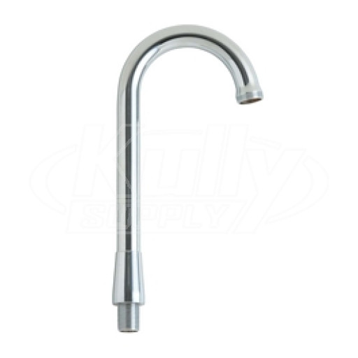 Chicago GNRGD1JKABCP 3-1/2" Rigid Gooseneck Spout 