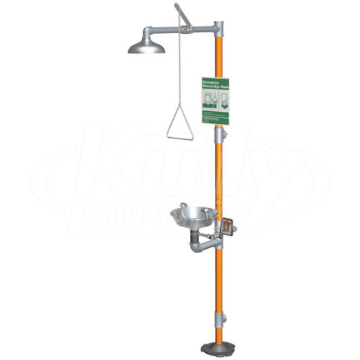 Guardian GVR1903SC Vandal-Resistant Combination Drench Shower & Eyewash