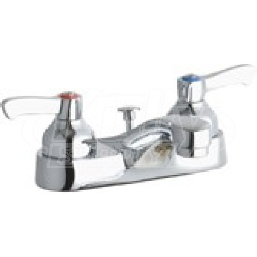 Elkay LK403L2 4" Centerset Lavatory Faucet, 2 Handle w/ Pop-Up