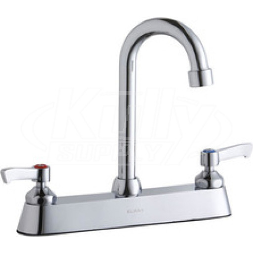 Elkay LK810GN04L2 8" Centerset Deck Mount Faucet