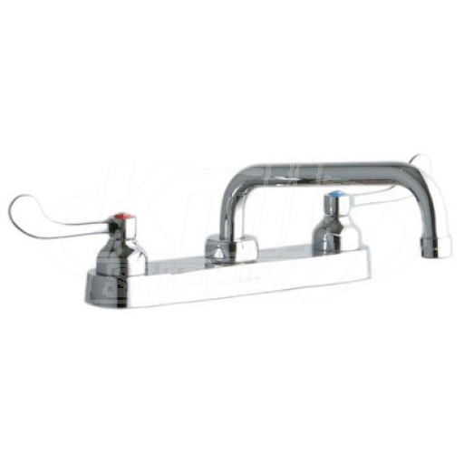 Elkay LK810TS08T4 8" Centerset Deck Mount Faucet