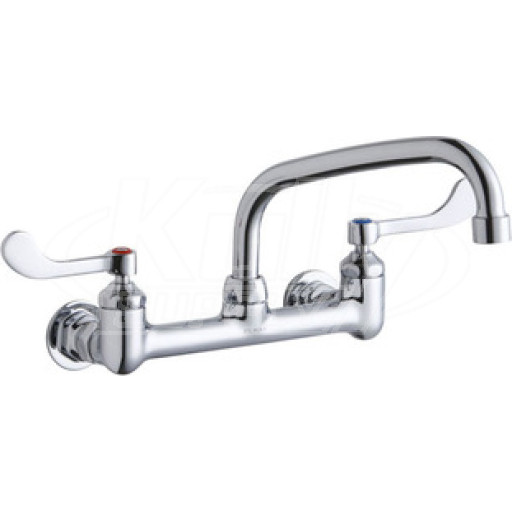 Elkay LK940AT08T4H 8" Centerset Wall Faucet
