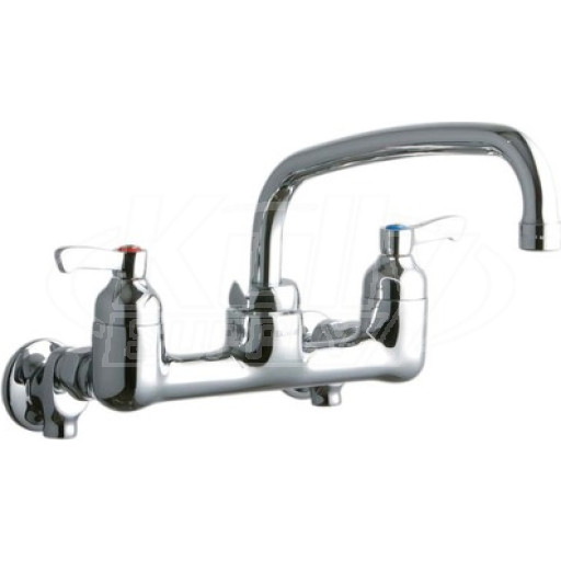 Elkay LK940AT10L2S 8" Centerset Wall Faucet