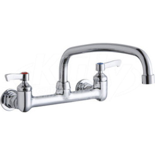 Elkay LK940AT12L2H 8" Centerset Wall Faucet
