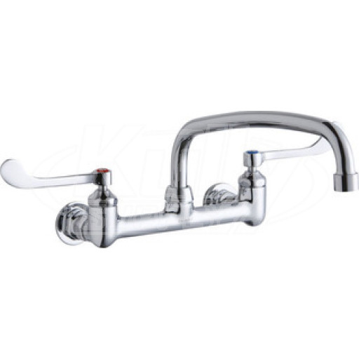 Elkay LK940AT12T6H 8" Centerset Wall Faucet