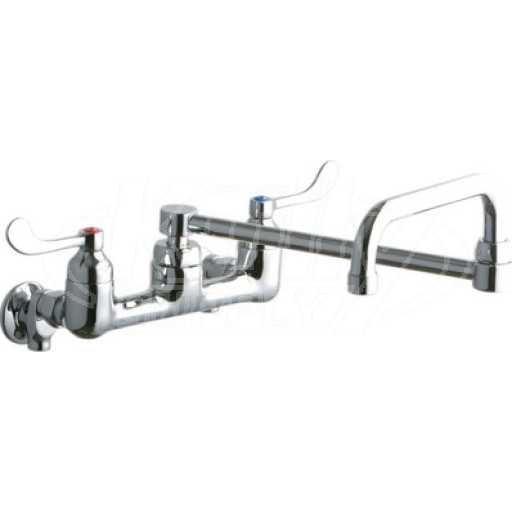 Elkay LK940DS20T4S 8" Centerset Wall Faucet