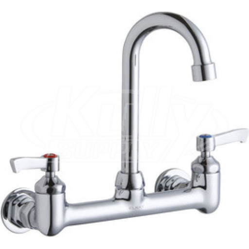 Elkay LK940GN04L2H 8" Centerset Wall Faucet
