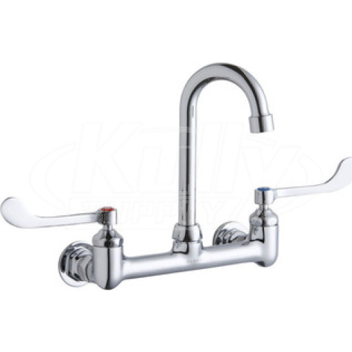 Elkay LK940GN04T6H 8" Centerset Wall Faucet