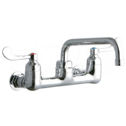 Elkay LK940TS08T4H 8" Centerset Wall Faucet