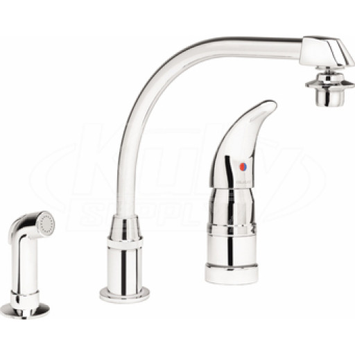 Elkay LKE4124F Single Handle Concealed Deck Mount Faucet (Discontinued)