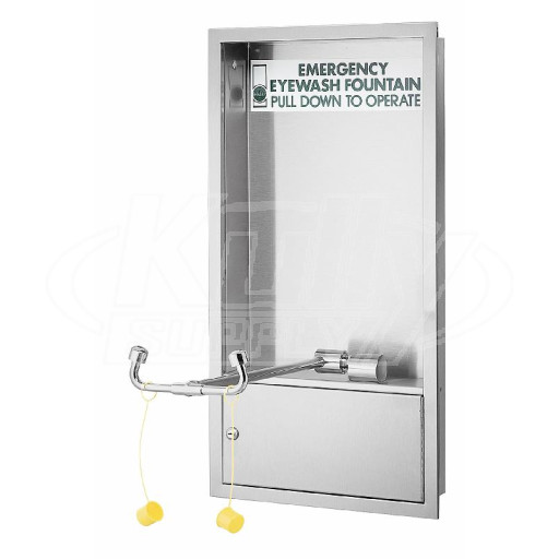 Bradley S19-291 Barrier-Free Cabinet-Mounted Swing-Down Eye/Face Wash (Discontinued)