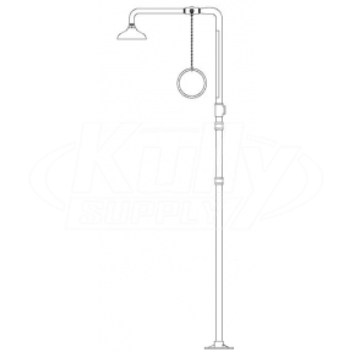 Speakman SE-250 Free Standing Drench Shower