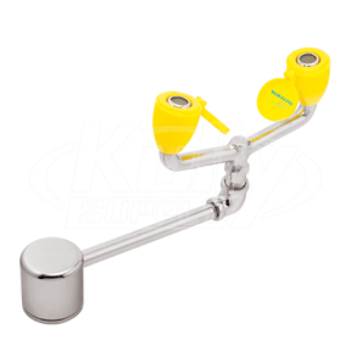 Speakman SE-570-LH Tabletop-Mounted Eyewash (with Twin Aerated Sprayheads, Stay-Open Valve, and Left Hand Swing Activation)