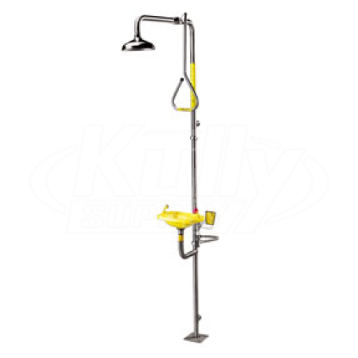 Speakman SE-624 Stay-Open Stainless Steel Combination Drench Shower & Eye/Face Wash
