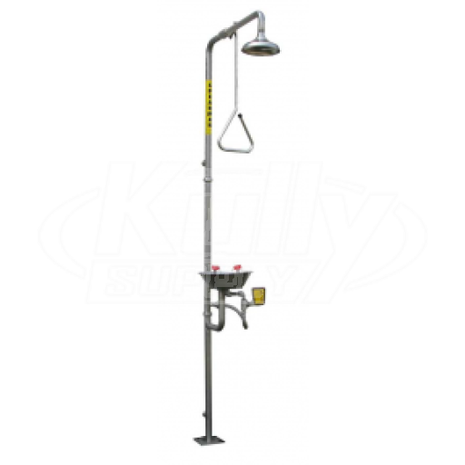 Speakman SE-625-ADA-SS Stay-Open Stainless Steel Combination Drench Shower & Eye/Face Wash