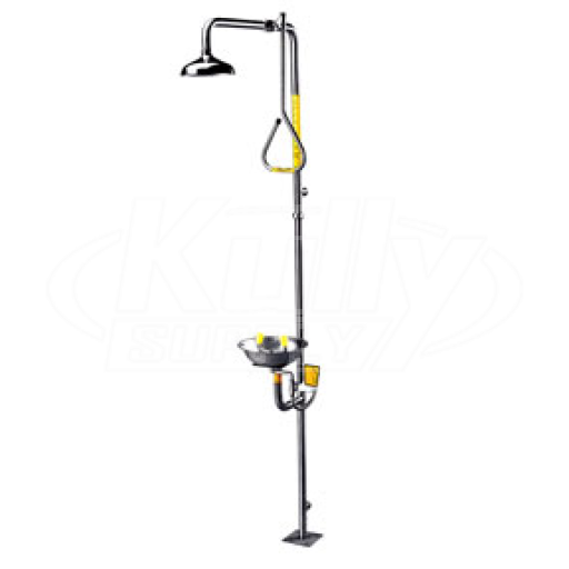 Speakman SE-625 Stay-Open Stainless Steel Combination Drench Shower & Eye/Face Wash