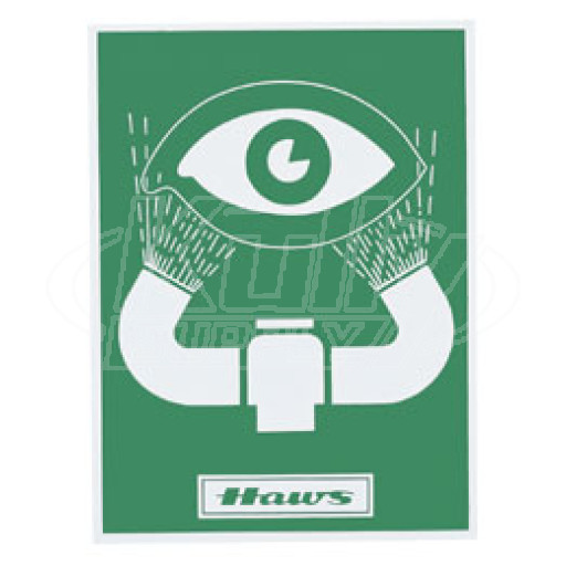Haws SP175 Eyewash Sign